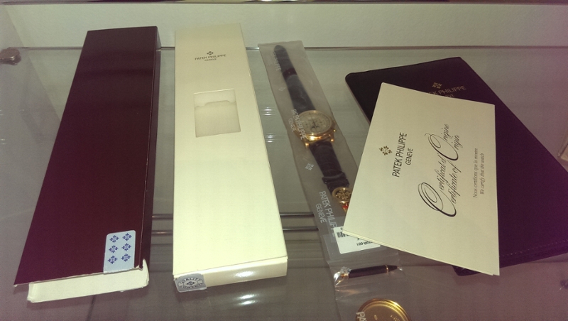 Patek Philippe watch listing