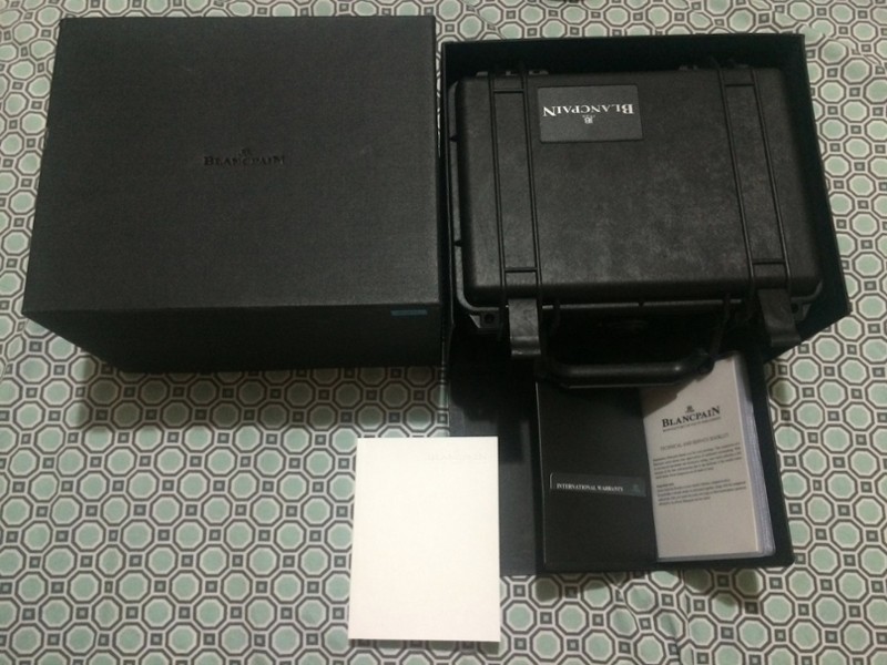 Blancpain watch listing