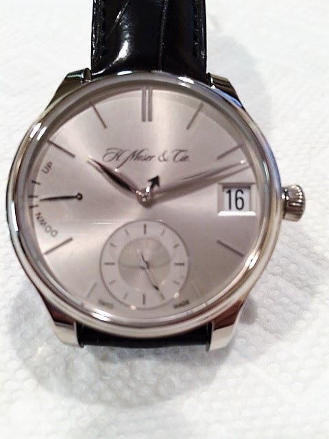 H. Moser watch listing