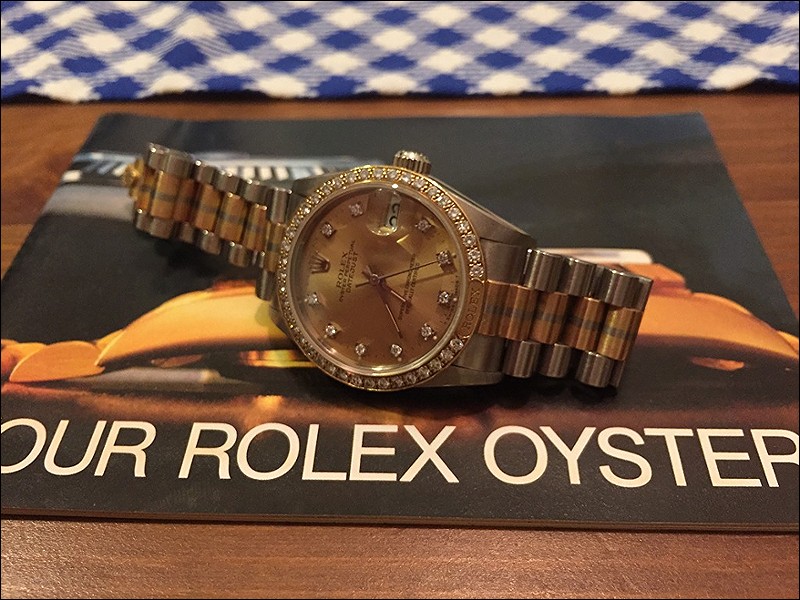 Rolex watch listing