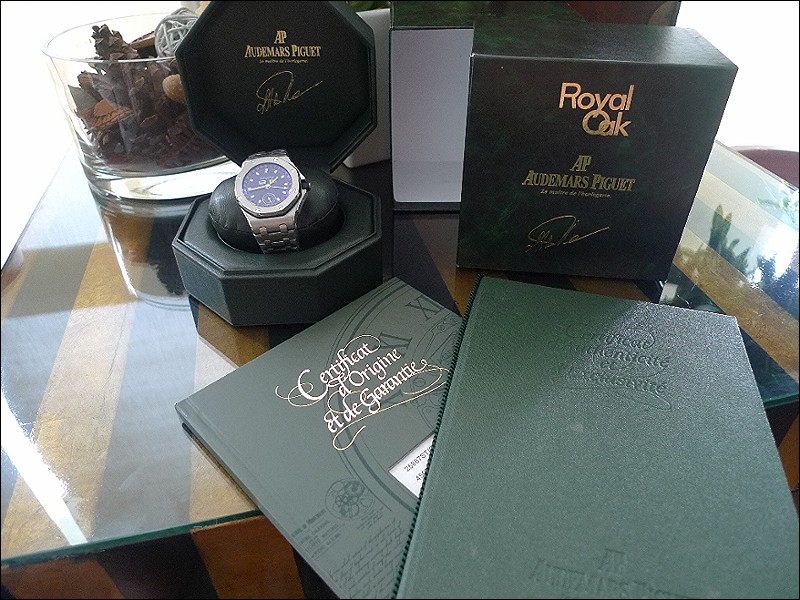 Audemars Piguet watch listing