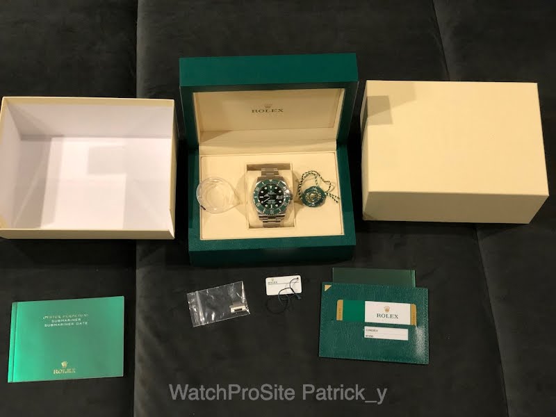 Rolex watch listing