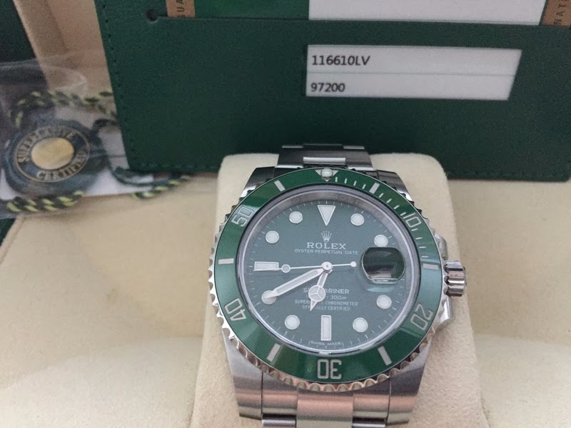 Rolex watch listing