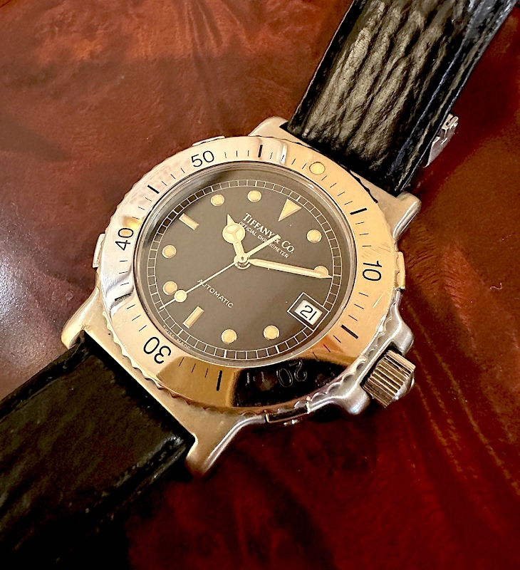 Tiffany watch listing