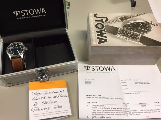 Stowa watch listing