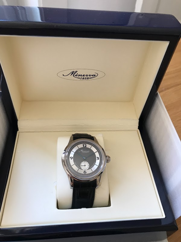 Minerva watch listing