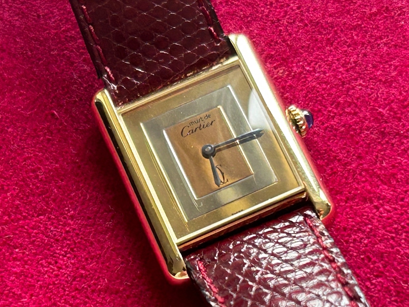 Cartier watch listing