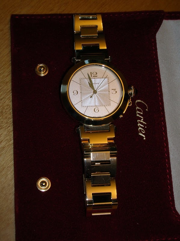 Cartier watch listing