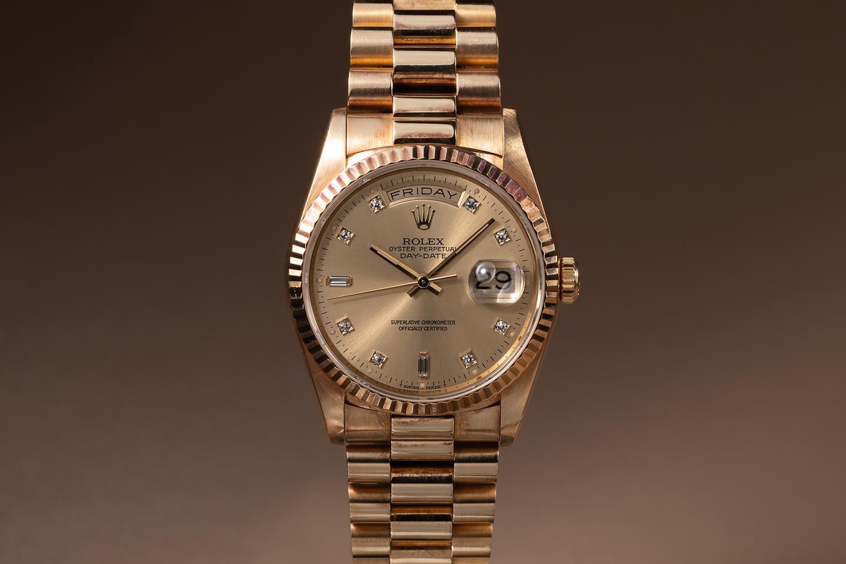 Rolex watch listing