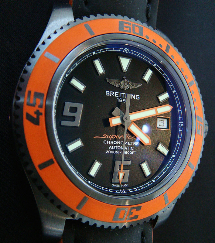 Breitling watch listing