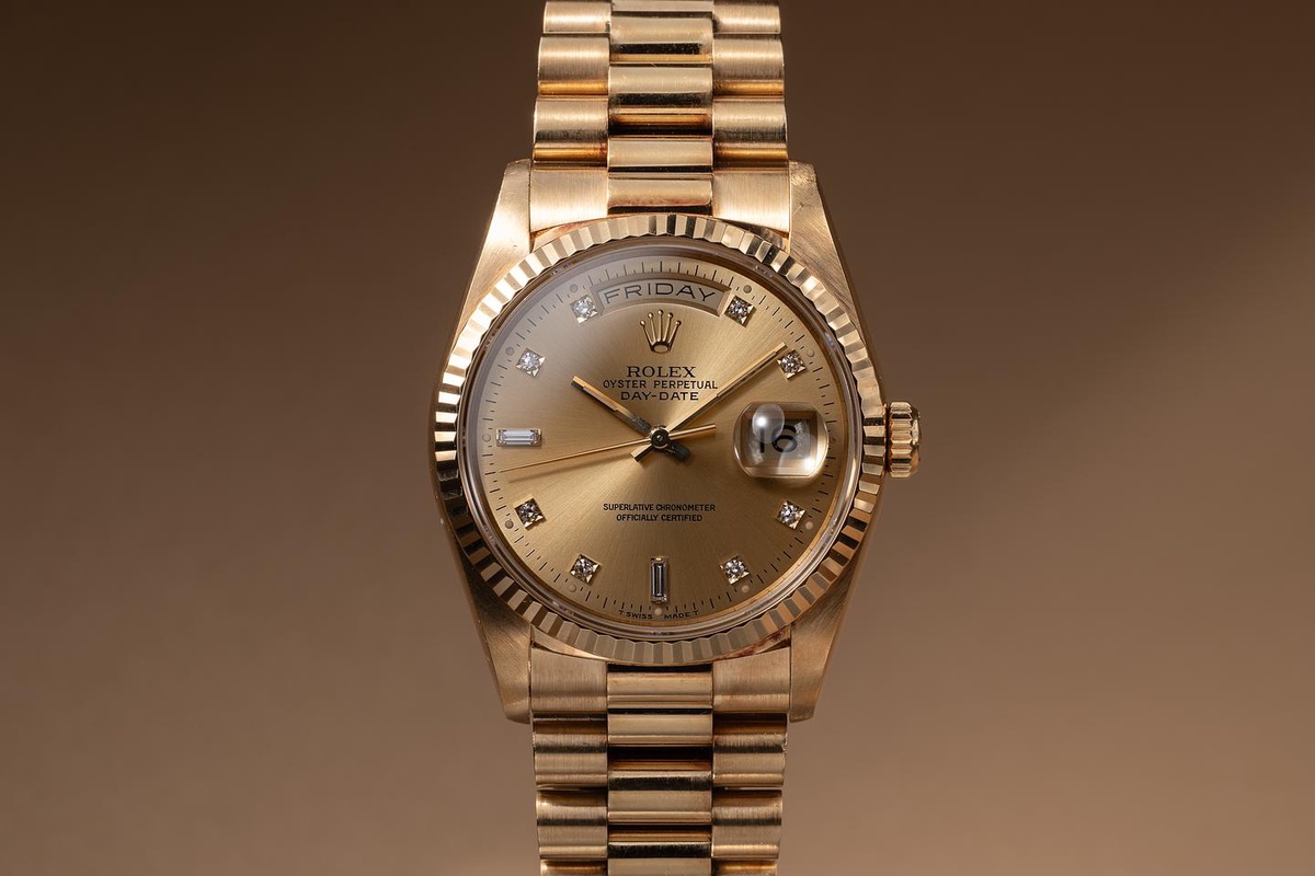 Rolex watch listing