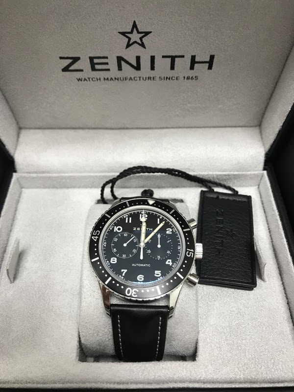 Zenith watch listing