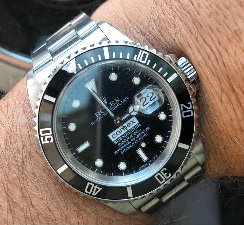 Rolex watch listing