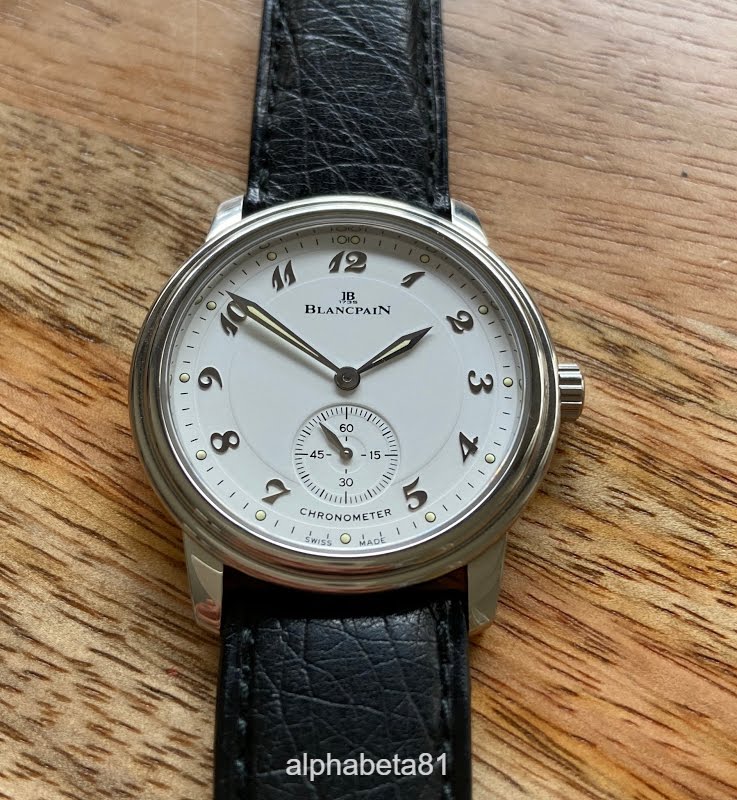 Blancpain watch listing