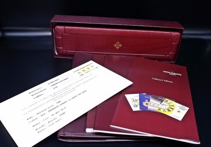 Patek Philippe watch listing