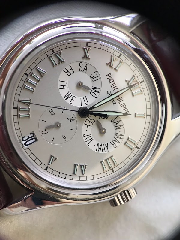 Patek Philippe watch listing