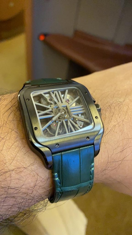 Cartier watch listing