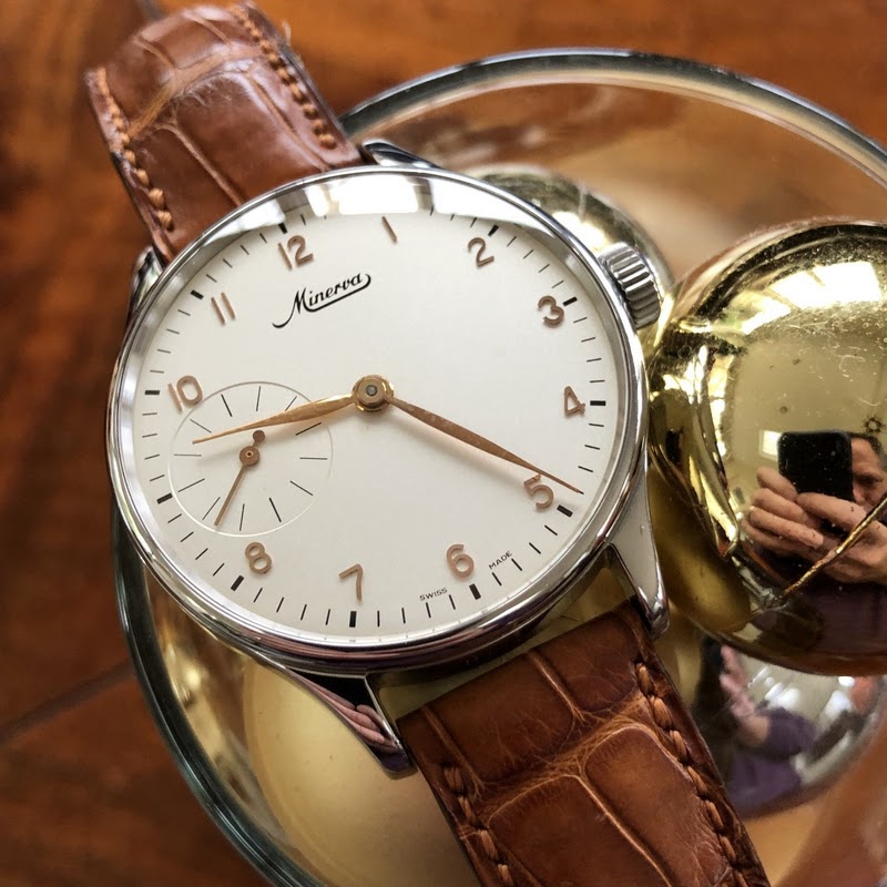 Minerva watch listing