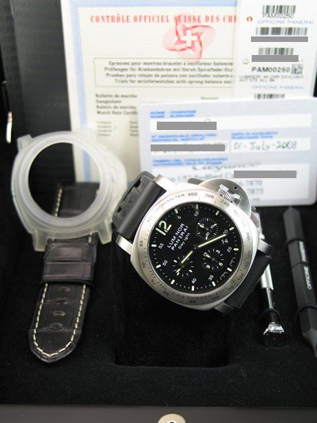 Panerai watch listing