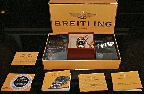 Breitling watch listing