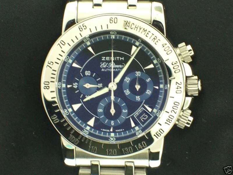 Zenith watch listing