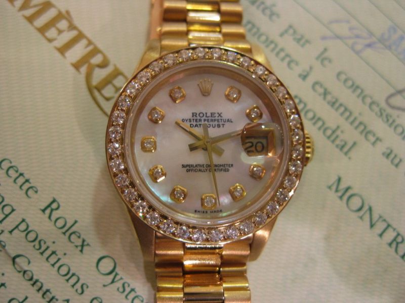 Rolex watch listing