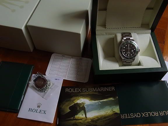 Rolex watch listing