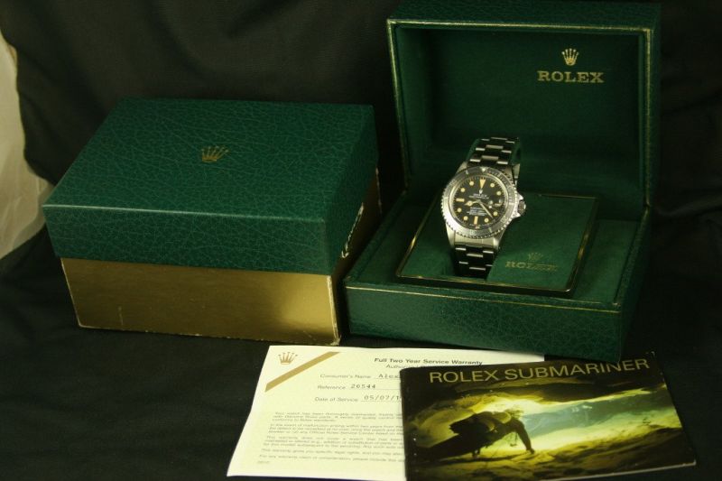 Rolex watch listing