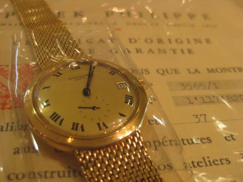 Patek Philippe watch listing