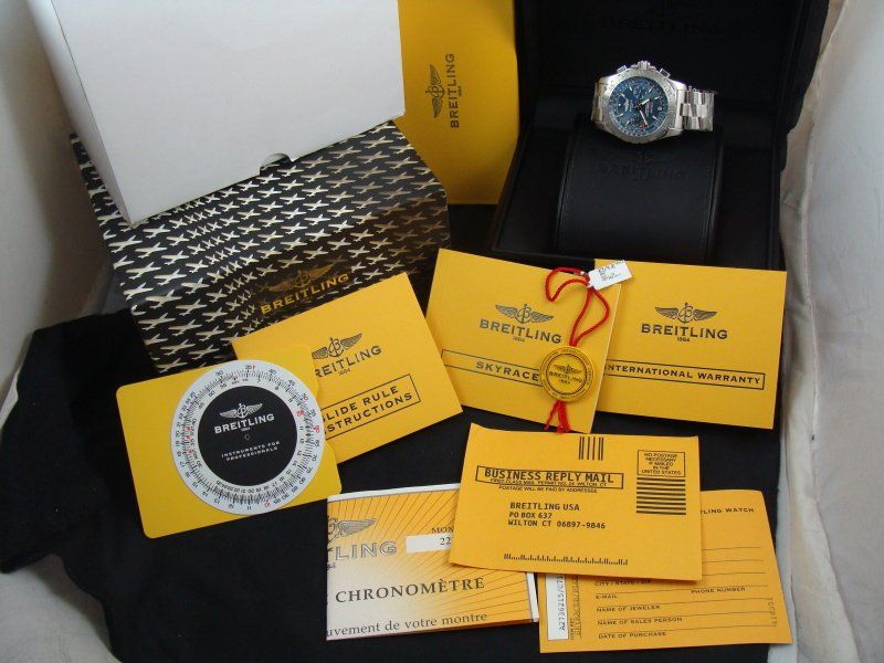 Breitling watch listing