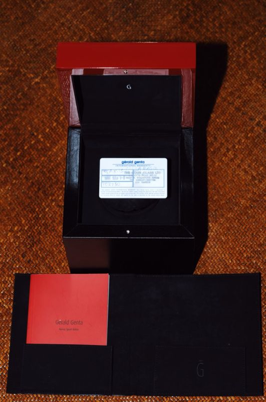 Gerald Genta watch listing