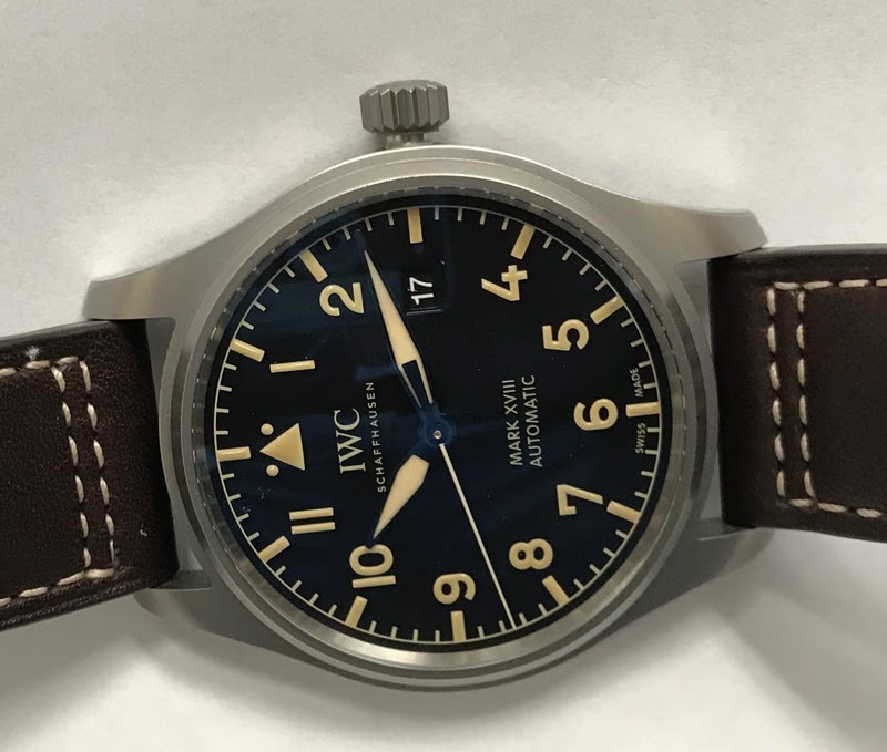 IWC watch listing