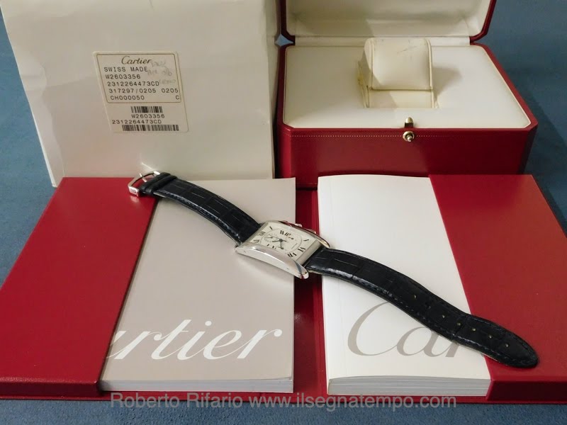 Cartier watch listing