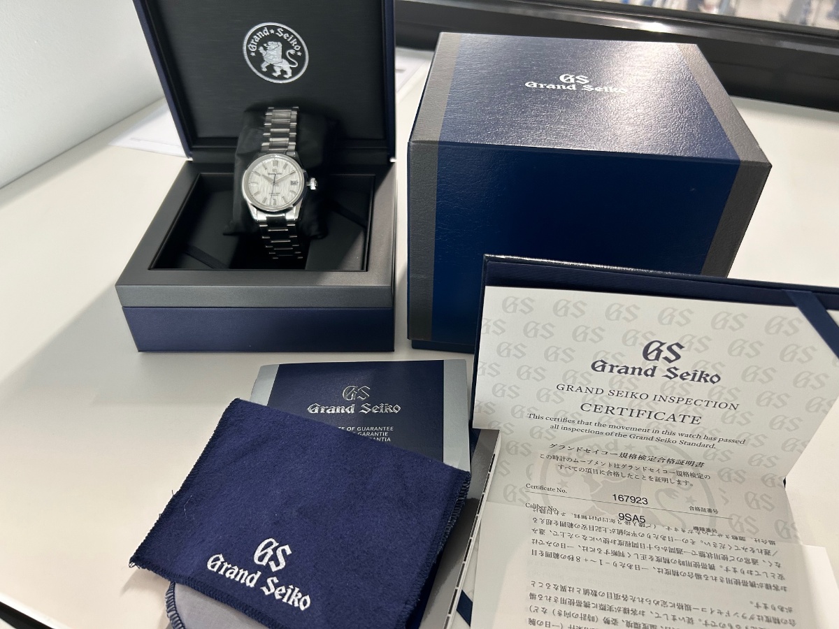 Grand Seiko watch listing