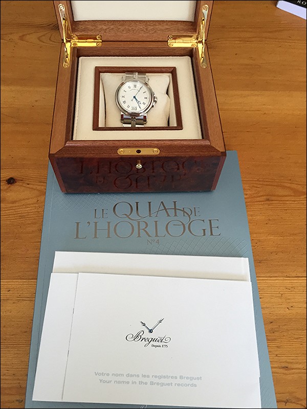 Breguet watch listing