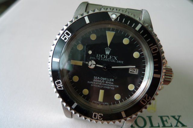 Rolex watch listing