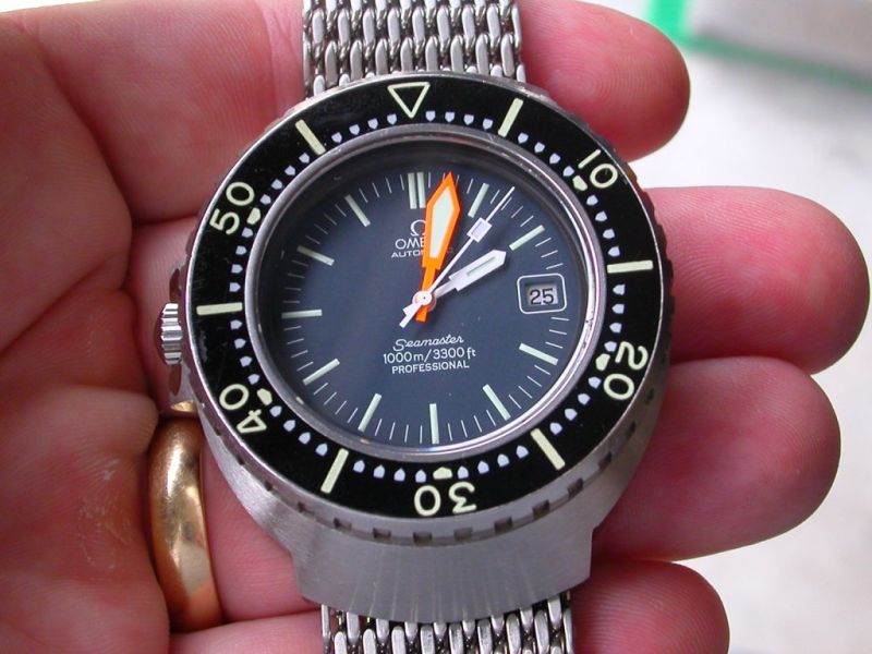 Omega watch listing