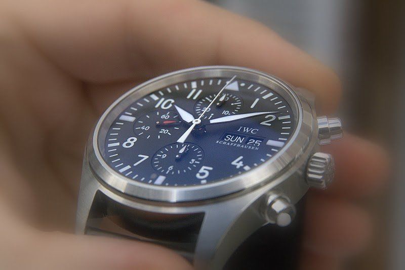 IWC watch listing