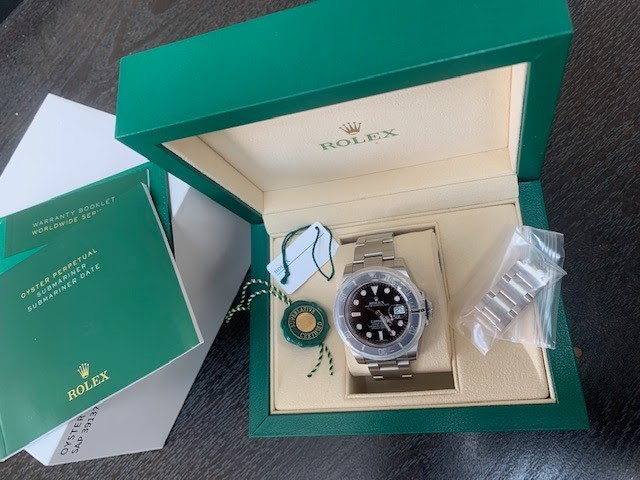 Rolex watch listing