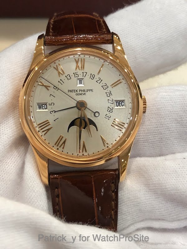 Patek Philippe watch listing