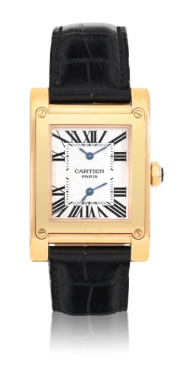Cartier watch listing