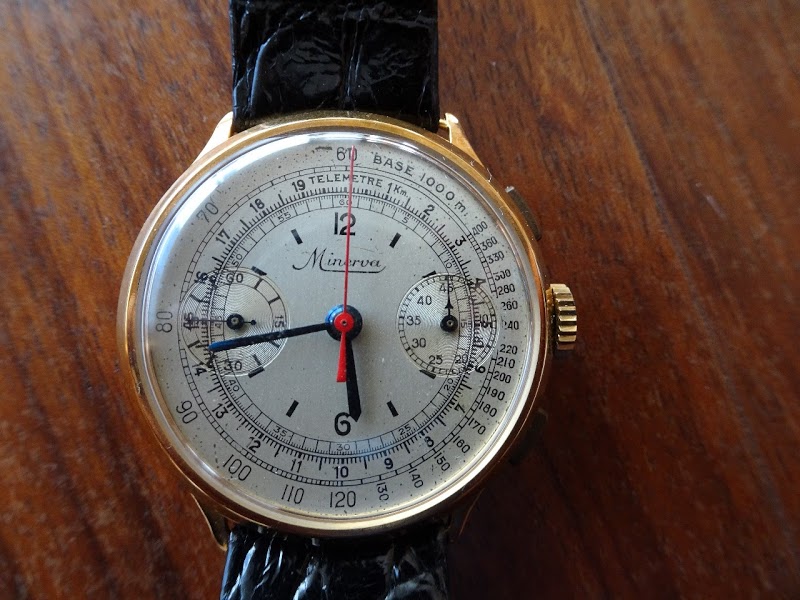 Minerva watch listing