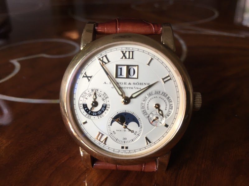 A. Lange and Söhne watch listing