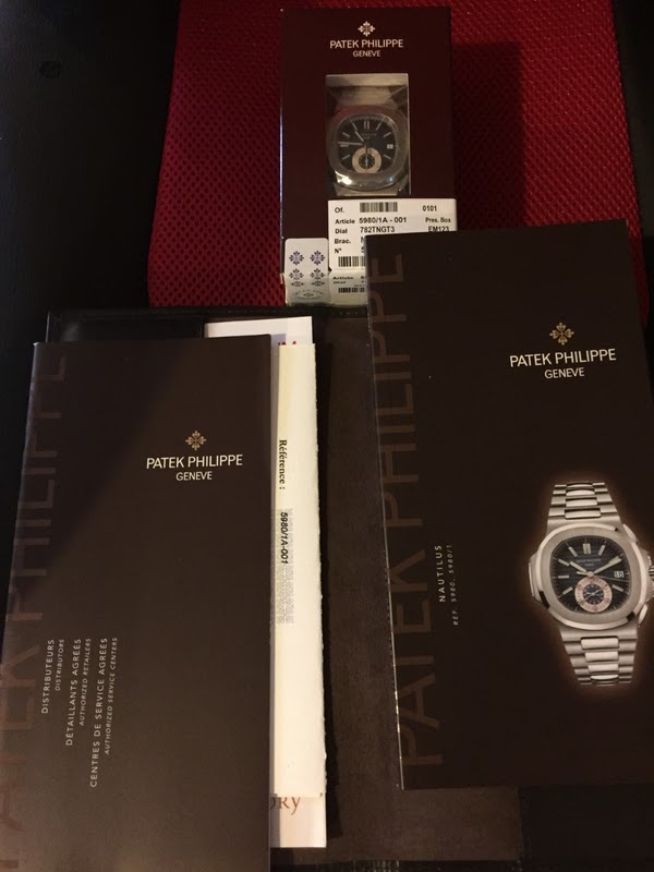 Patek Philippe watch listing
