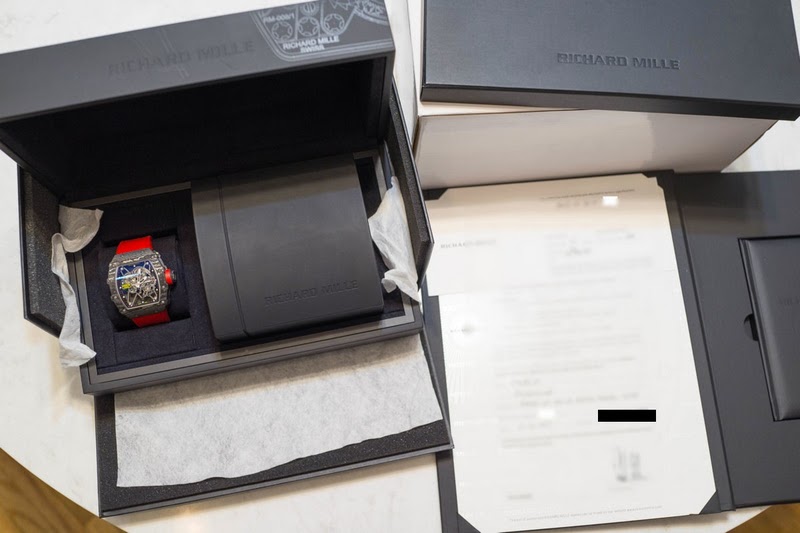 Richard Mille watch listing