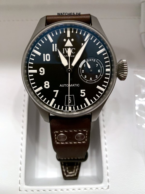IWC watch listing