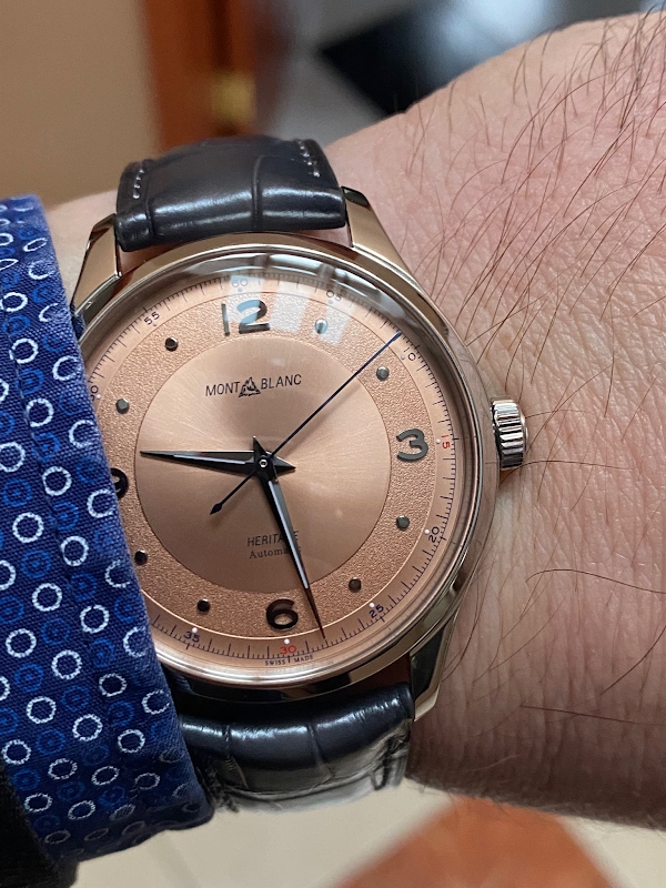 Montblanc watch listing