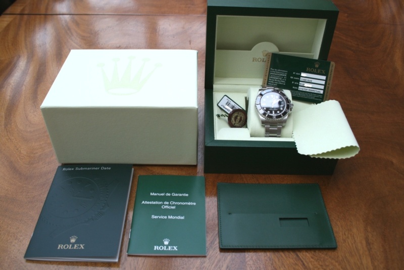 Rolex watch listing