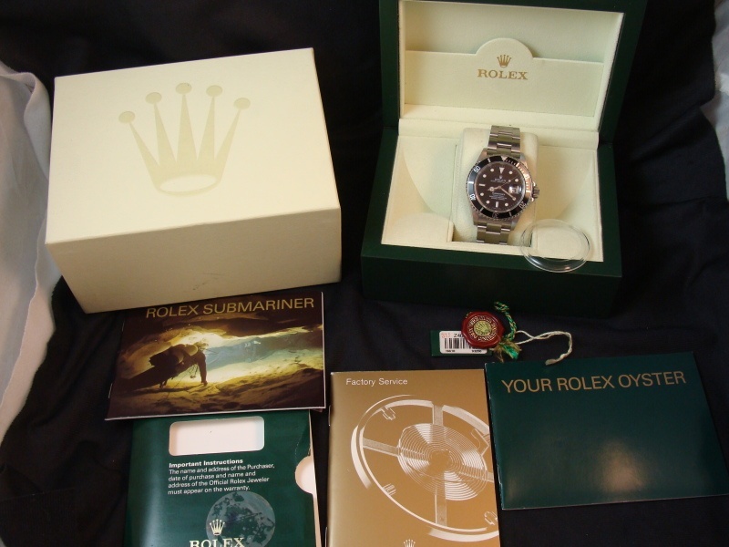 Rolex watch listing