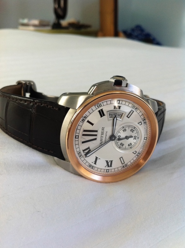 Cartier watch listing
